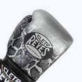 Rękawice bokserskie Cleto Reyes Velcro Sparring silver/black 5