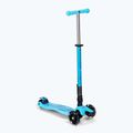 Hulajnoga trójkołowa dziecięca Micro Maxi Deluxe Foldable LED bright blue
