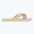 Klapki damskie Ipanema Sense Slide beige/beige/black 2