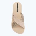 Klapki damskie Ipanema Sense Slide beige/beige/black 5
