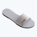 Klapki damskie Havaianas You Malta Metallic ice grey 8