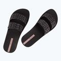 Klapki damskie Ipanema Renda II black/glitter black 10