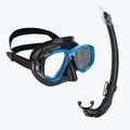Zestaw do nurkowania Cressi Perla + Mexico black/blue
