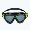 Maska do pływania Cressi Cobra black/black/lime smoked 2