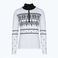Bluza termoaktywna damska Newland Groenlandia Half Zip white/black