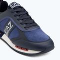 Buty EA7 Emporio Armani Black & White Suede sky captain/deep cobal/mineral 7