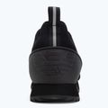 Buty EA7 Emporio Armani Black & White Suede triple black micropunch 6