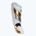 Ochraniacze piszczeli i stóp Hayabusa T3 Striking Shin Guards white/gold 2