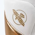 Ochraniacze piszczeli i stóp Hayabusa T3 Striking Shin Guards white/gold 4
