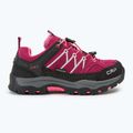 Buty trekkingowe dziecięce CMP Rigel Low Wp berry/pink fluo 2