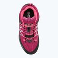 Buty trekkingowe dziecięce CMP Rigel Low Wp berry/pink fluo 5