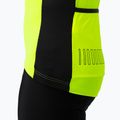 Koszulka rowerowa męska Alé Color Block fluorescent yellow 4