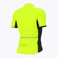 Koszulka rowerowa męska Alé Color Block fluorescent yellow 7