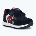 Buty dziecięce Geox Alben nylon navy/red 8