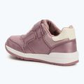 Buty dziecięce Geox Rishon dark pink/old white 3