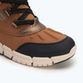 Śniegowce dziecięce Geox Flexyper ABX whisky/black 7