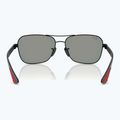 Okulary przeciwsłoneczne Ray-Ban Rb8336M Scuderia matt black/dark grey mirror blue/red 5