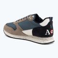 Buty męskie Aeronautica Militare SC0288UCT03545 multicolor jeans/sabbia 3