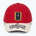 Czapka z daszkiem męska Aeronautica Militare HA1246UCT02 tango red/cream white 2