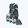 Rolki damskie Rollerblade Macroblade 80 W grey/teal blue 5