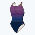 Strój pływacki jednoczęściowy damski RAS Mensa Casual Back navy