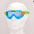 Maska do pływania dziecięca Speedo Biofuse Mask Infant azure blue/fluo green/fluo orange/clear 7