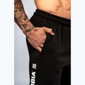 Spodnie treningowe męskie NEBBIA Hero black 5