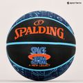 Piłka do koszykówki Spalding Space Jam niebieska/czarna rozmiar 7 5