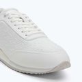 Buty damskie Calvin Klein HW0HW02574 Runner Lace Up Mono Pu triple bright white 7