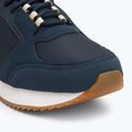 Buty męskie Calvin Klein YM0YM01326 Retro Runner Sock Lace Up Ny-Su Calvin navy/bright white/gum 7