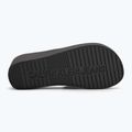 Klapki damskie Calvin Klein YW0YW01725 Beach Wedge Slide Canvas triple black 4