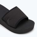 Klapki damskie Calvin Klein YW0YW01725 Beach Wedge Slide Canvas triple black 7