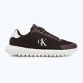 Buty damskie Calvin Klein YW0YW01750 3 Eva Runner Mesh MG brown out/green haze 2