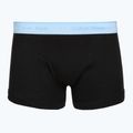 Bokserki Calvin Klein LV00NB1897 Trunk 5 par black bodies w/black/misty grey/purple 2