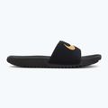 Klapki dziecięce Nike Kawa black/metallic gold 2