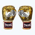 Rękawice bokserskie Twins Special Fancy FBGVL3-52 white/gold 2
