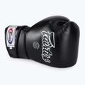 Rękawice bokserskie Fairtex Stylish Angular Sparring - Locked Thumb black 5