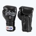 Rękawice bokserskie Fairtex Stylish Angular Sparring - Locked Thumb black 7
