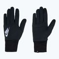 Rękawiczki do biegania damskie Nike Club Fleece black/white 2