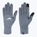 Rękawiczki do biegania męskie Nike Pacer Lightweight RG smoke grey/smoke grey/silver