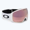 Gogle narciarskie Oakley Flight Tracker L matte white/prizm rose gold iridium