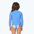 Koszulka do pływania dziecięca Rip Curl Sunshine Revival Rashie cornflower blue 8