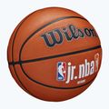 Piłka do koszykówki dziecięca Wilson NBA JR Fam Logo Authentic Outdoor brown rozmiar 6 2
