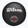 Piłka do koszykówki dziecięca Wilson NBA Team Tribute Mini Toronto Raptors black rozmiar 3