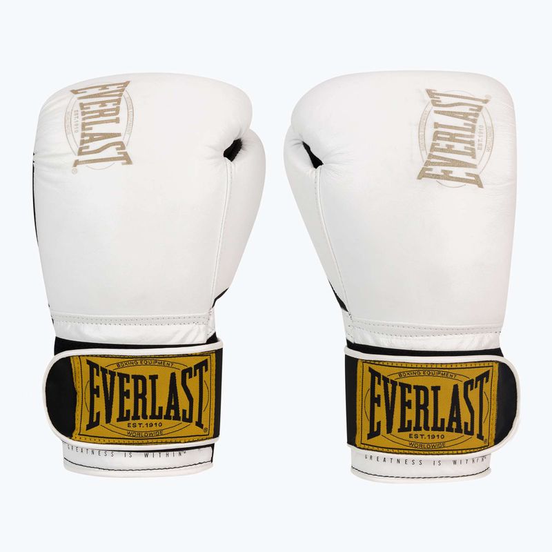Rękawice bokserskie Everlast 1910 Classic białe EV1910 2