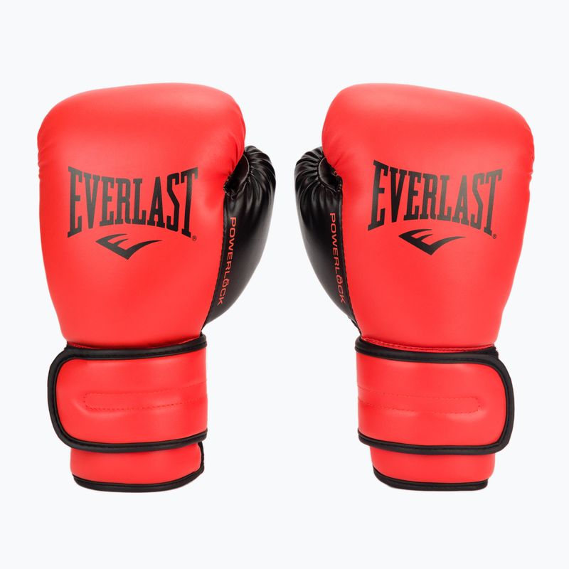 Rękawice bokserskie Everlast Powerlock 2 red 2