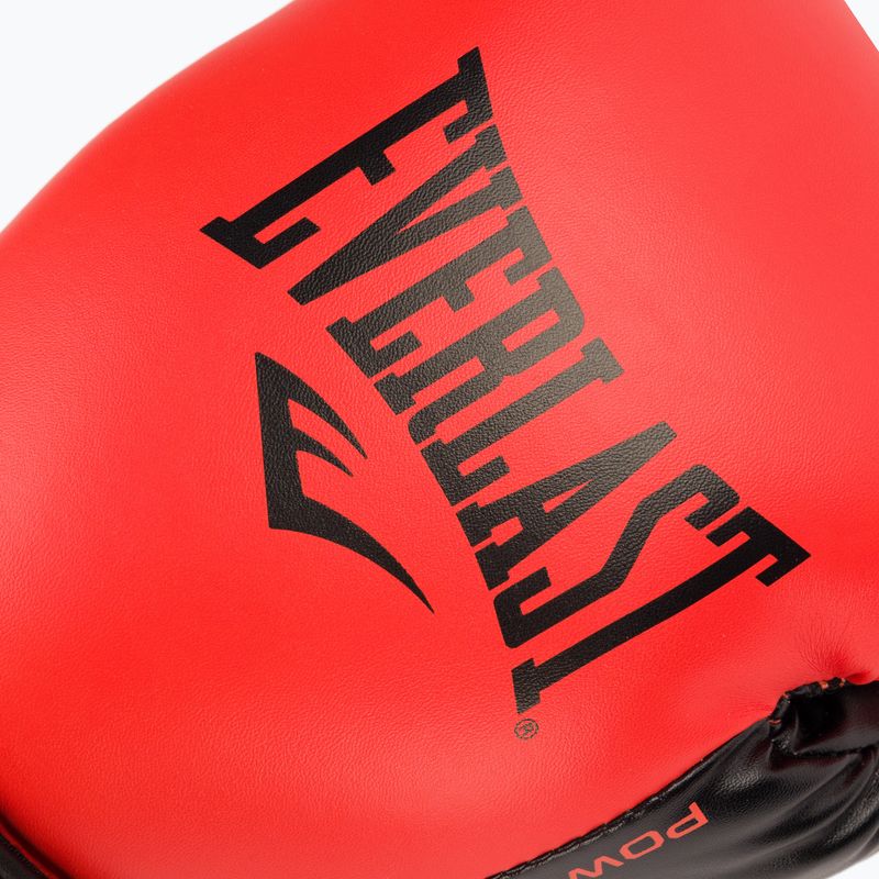 Rękawice bokserskie Everlast Powerlock 2 red 5