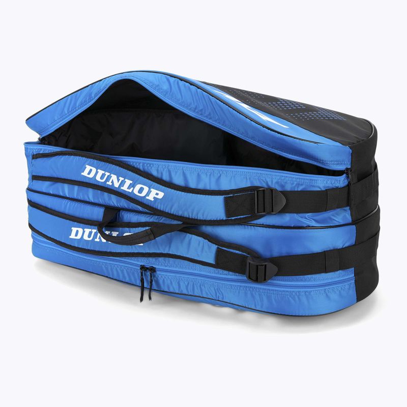 Torba tenisowa Dunlop FX-Club 10 RKT black/blue 7
