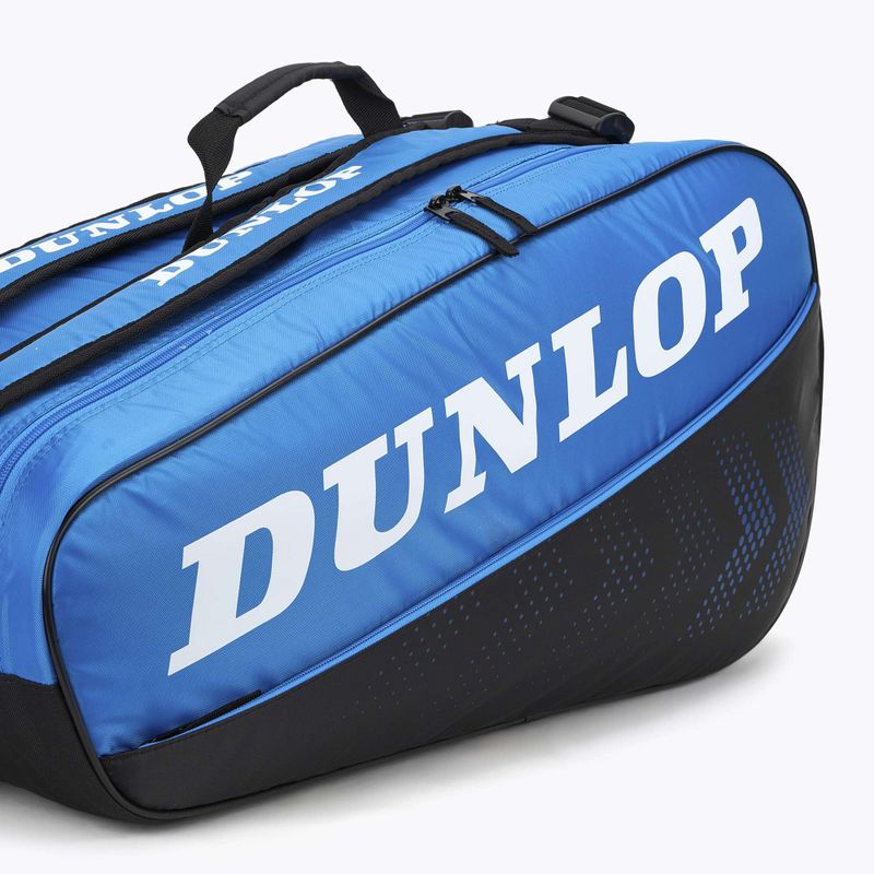 Torba tenisowa Dunlop FX-Club 10 RKT black/blue 8
