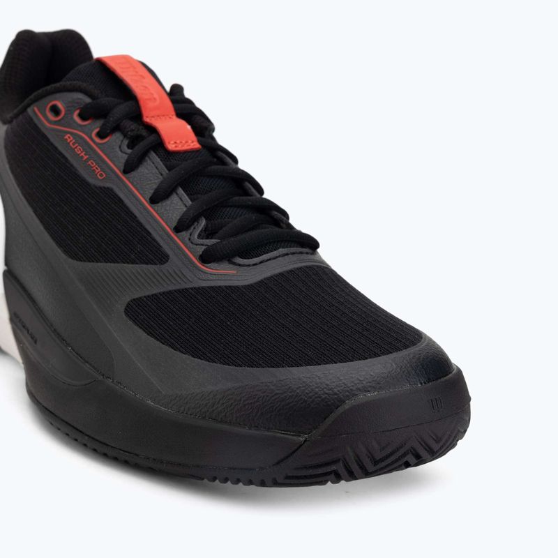 Buty do tenisa męskie Wilson Rush Pro 5 black/infrared/white 7
